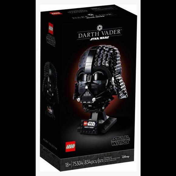 LEGO Star Wars Darth Vader Helmet 75304 Building Set for Adults (834 Pieces) - Picture 1 of 11